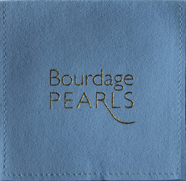 Cultured Pearl | Blue Sapphire | 14K Yellow Gold | Freshwater Pearl Engagement Ring | 30th Anniversary Gift for Her | June Birthstone Rings Bourdage Pearl Jewelry    sherri bourdage