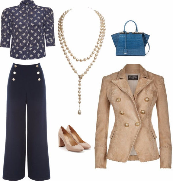 Opera Strand Pearl Necklace | 7-7.5mm Cultured Freshwater | Adjustable Clasp | Converts to a Double Strand Jewelry, Necklace Bourdage Pearl Jewelry    sherri bourdage