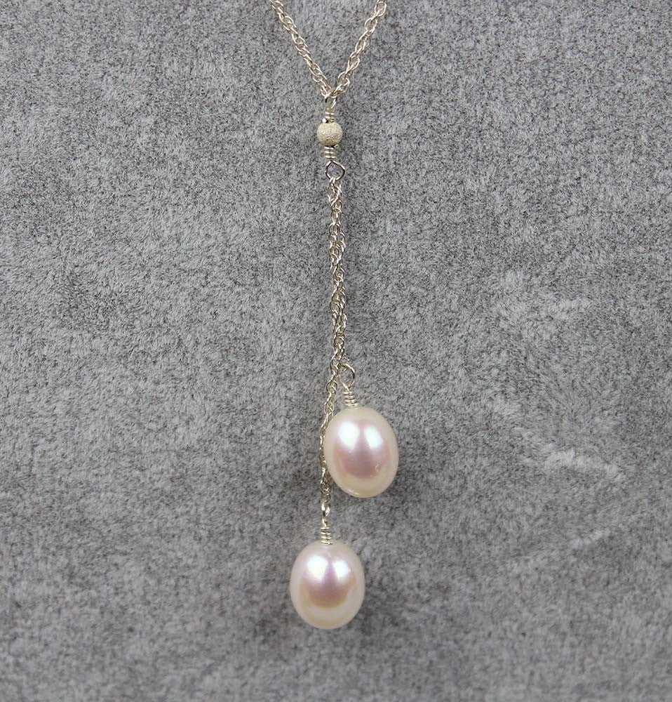 アクセサリー Bijou R.I Double FreshwaterPearlNecklace Bijou R.I Double FreshwaterPearlNecklace